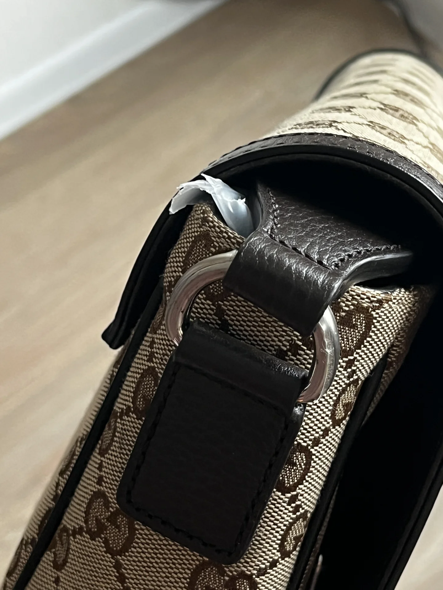 Сумка Gucci Canvas Messenger Crossbody Supreme - миниатюра 11
