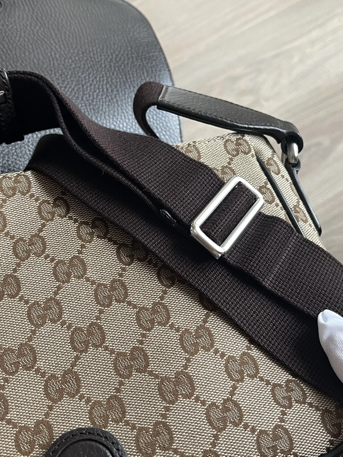 Сумка Gucci Canvas Messenger Crossbody Supreme - миниатюра 12