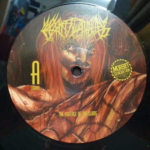 Crepitation — The Violence Of The Slams LP винил - изображение 1