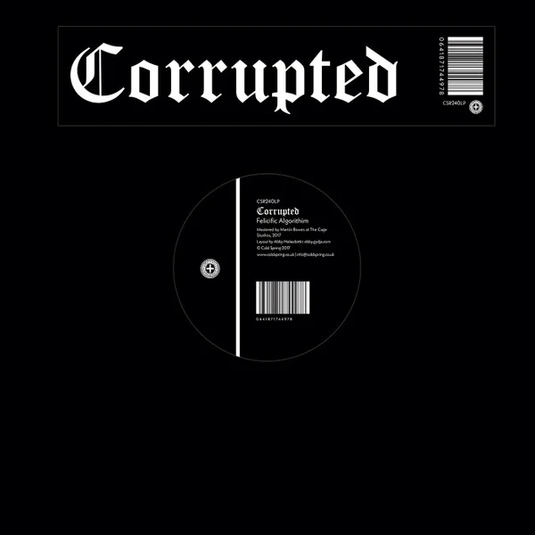 Corrupted – Felicific Algorithim LP винил