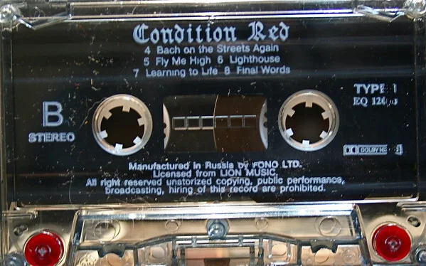 Condition Red – Condition Red Кассета - миниатюра 4
