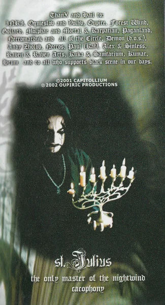 Capitollium – Undivine Antipathy Кассета - миниатюра 4
