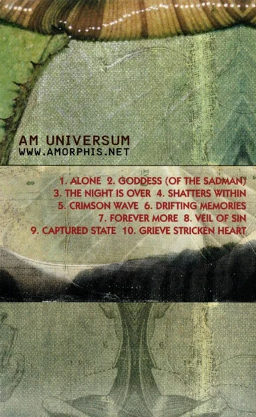 Amorphis – Am Universum Кассета - миниатюра 2