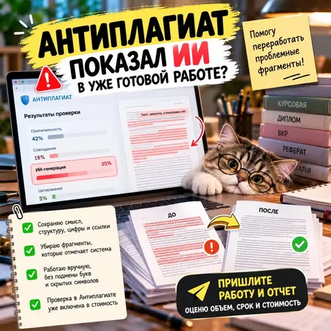 АНТИПЛАГИАТ, РЕРАЙТ, ИИ, ГЕНЕРАЦИЯ