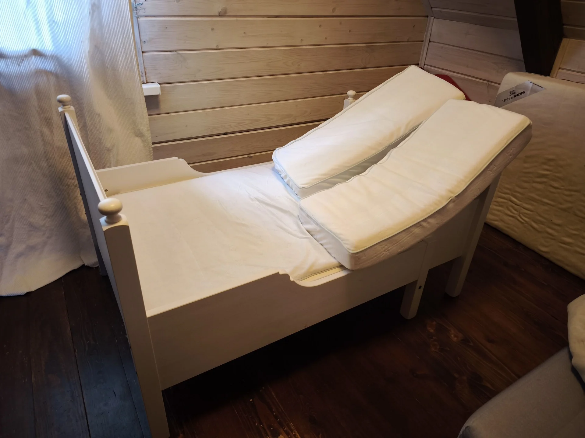 Растущая кровать IKEA Leksvik + матрас - миниатюра 2