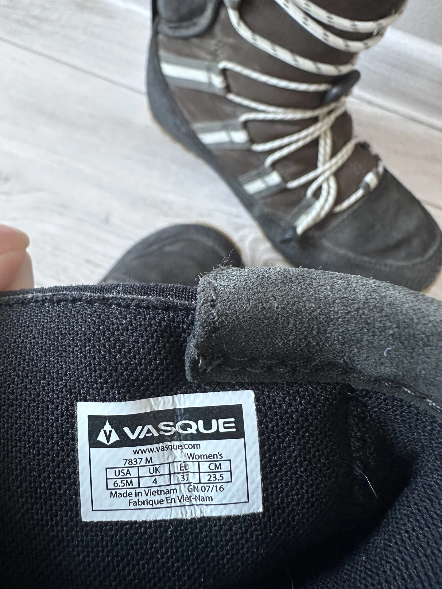 Vasque Ботинки зимние женские Lost 40 UltraDry - миниатюра 9