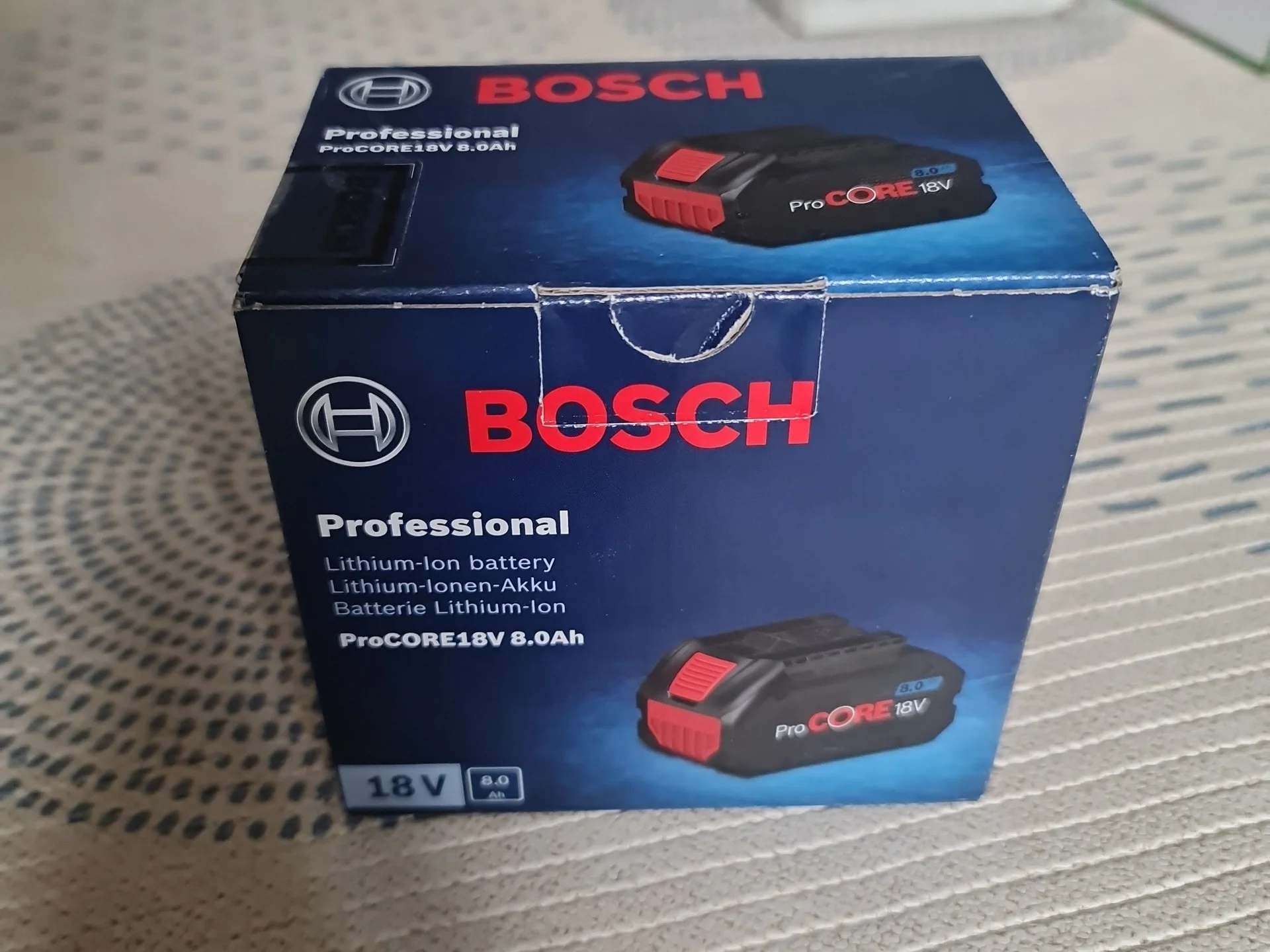 Аккумулятор Bosch Procore 18V 8Ah