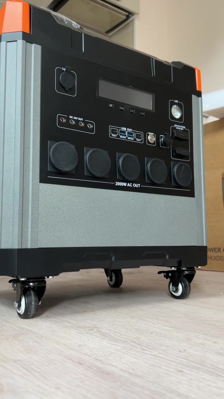 Портативная электростанция 2000w -2200w - видео 1