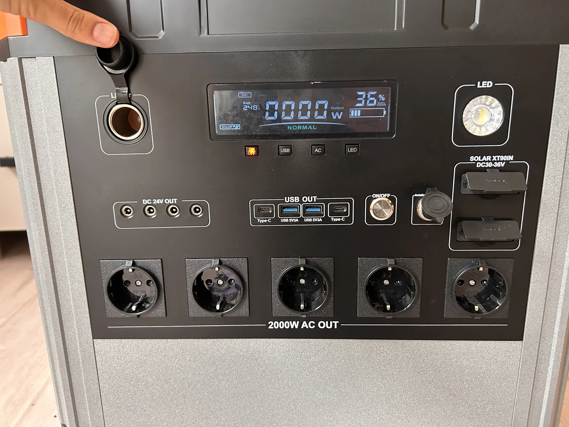 Портативная электростанция 2000w -2200w - миниатюра 5