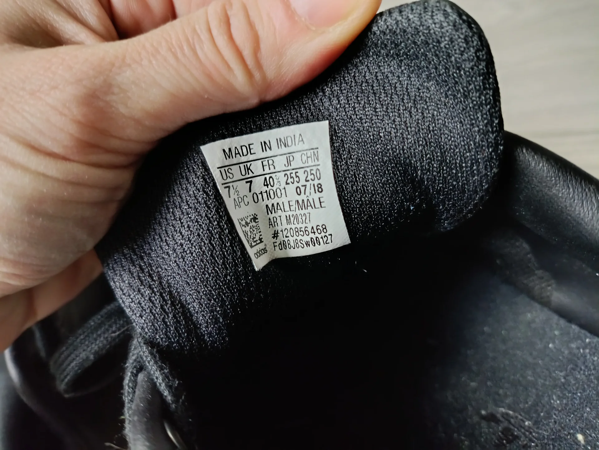 Черные кеды Adidas Stan Smith, размер 40 и 2\3, оригинал - миниатюра 2