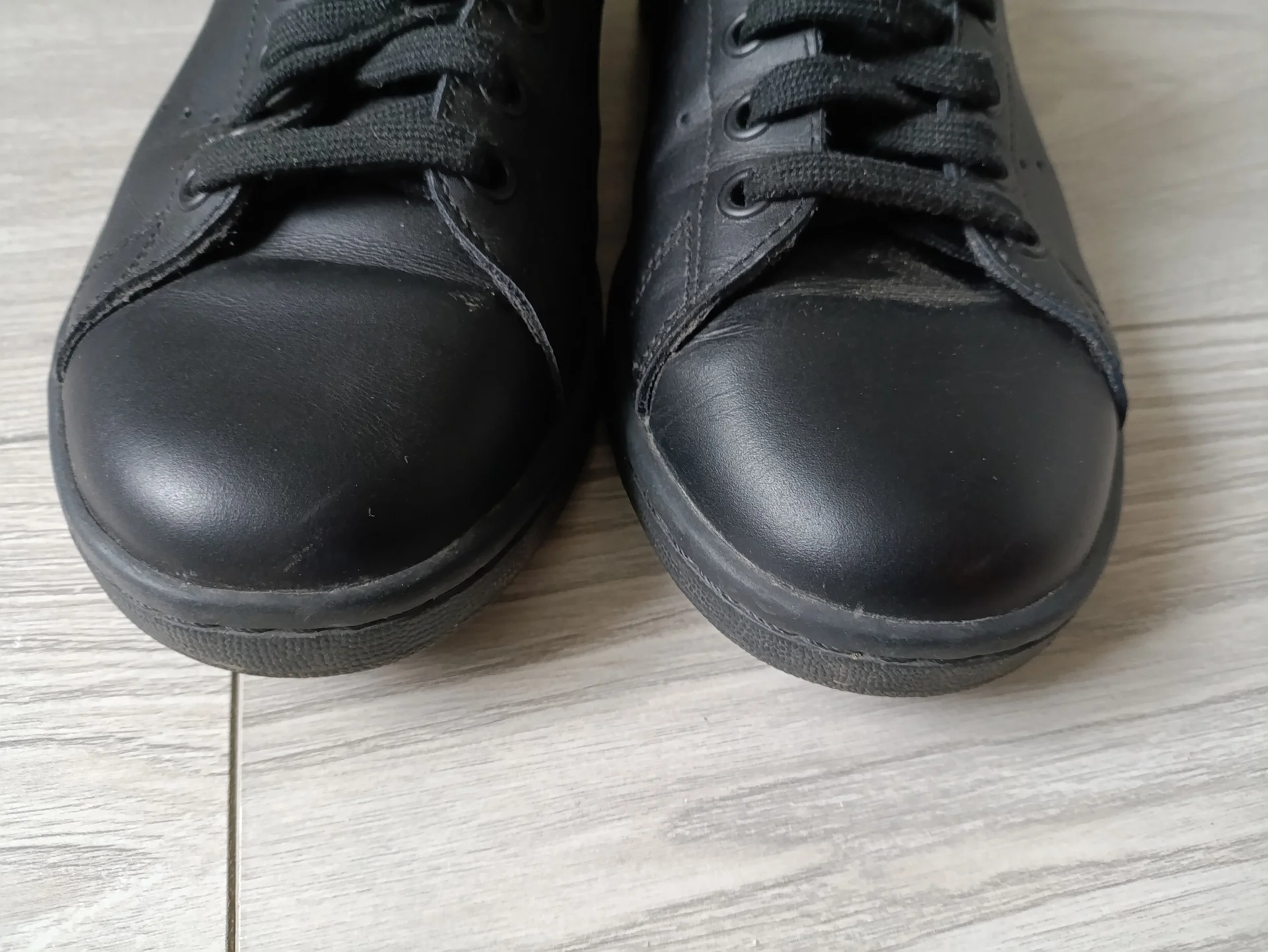 Черные кеды Adidas Stan Smith, размер 40 и 2\3, оригинал - миниатюра 6