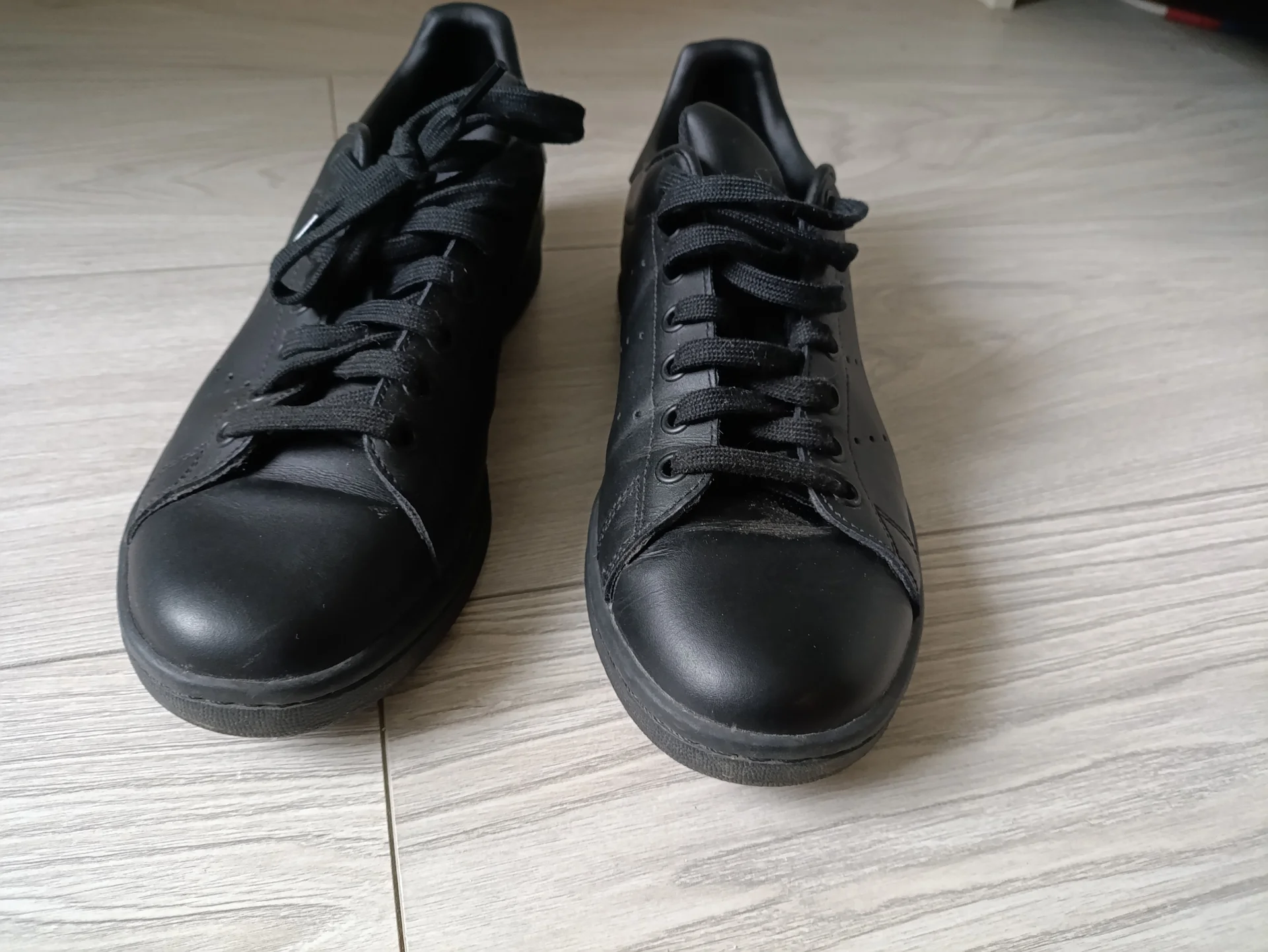 Черные кеды Adidas Stan Smith, размер 40 и 2\3, оригинал - миниатюра 7