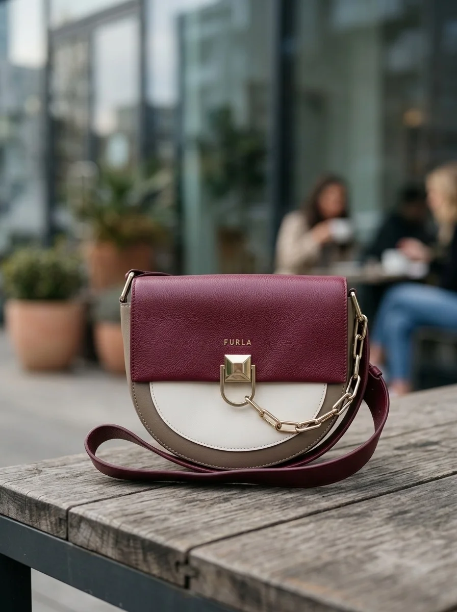 Кожаная сумка Furla - изображение 1