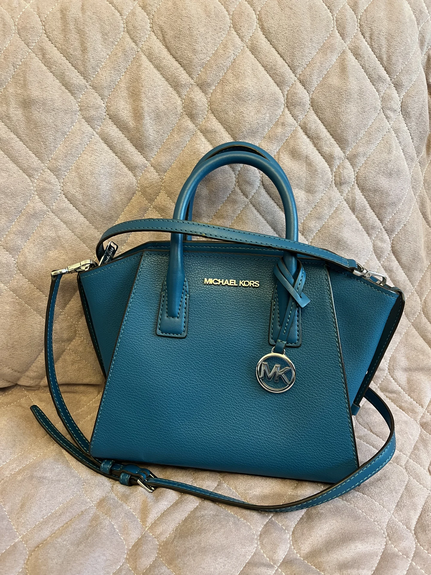 Кожаная сумка Michael Kors - миниатюра 2