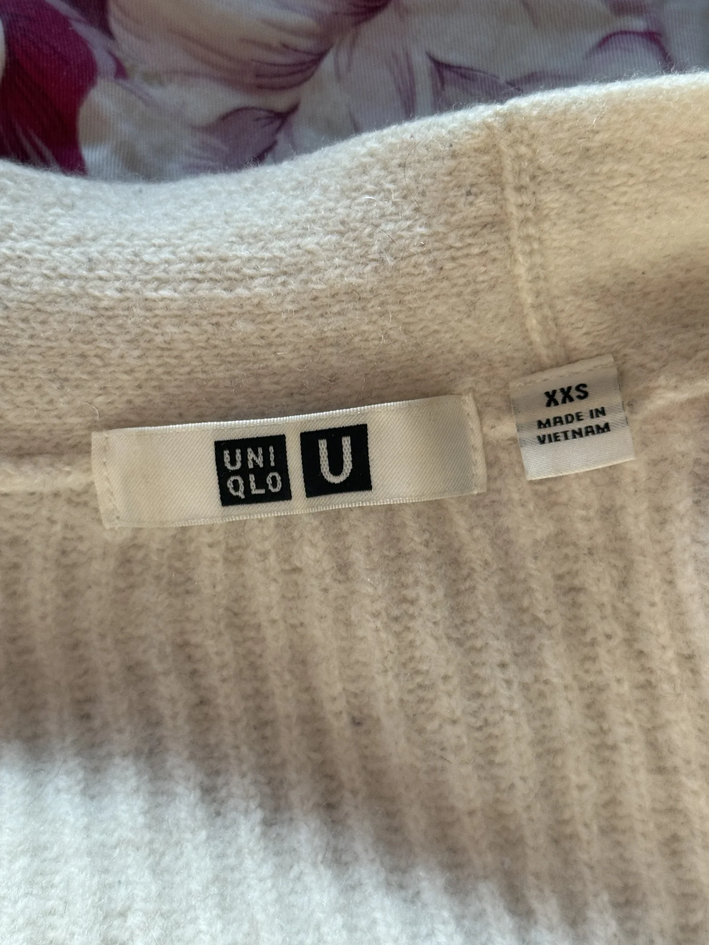 Кардиган шерстяной Uniqlo - миниатюра 5