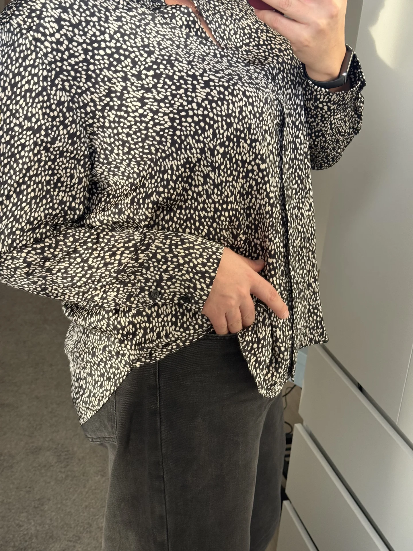 Блуза женская H&M 50 52 - миниатюра 2