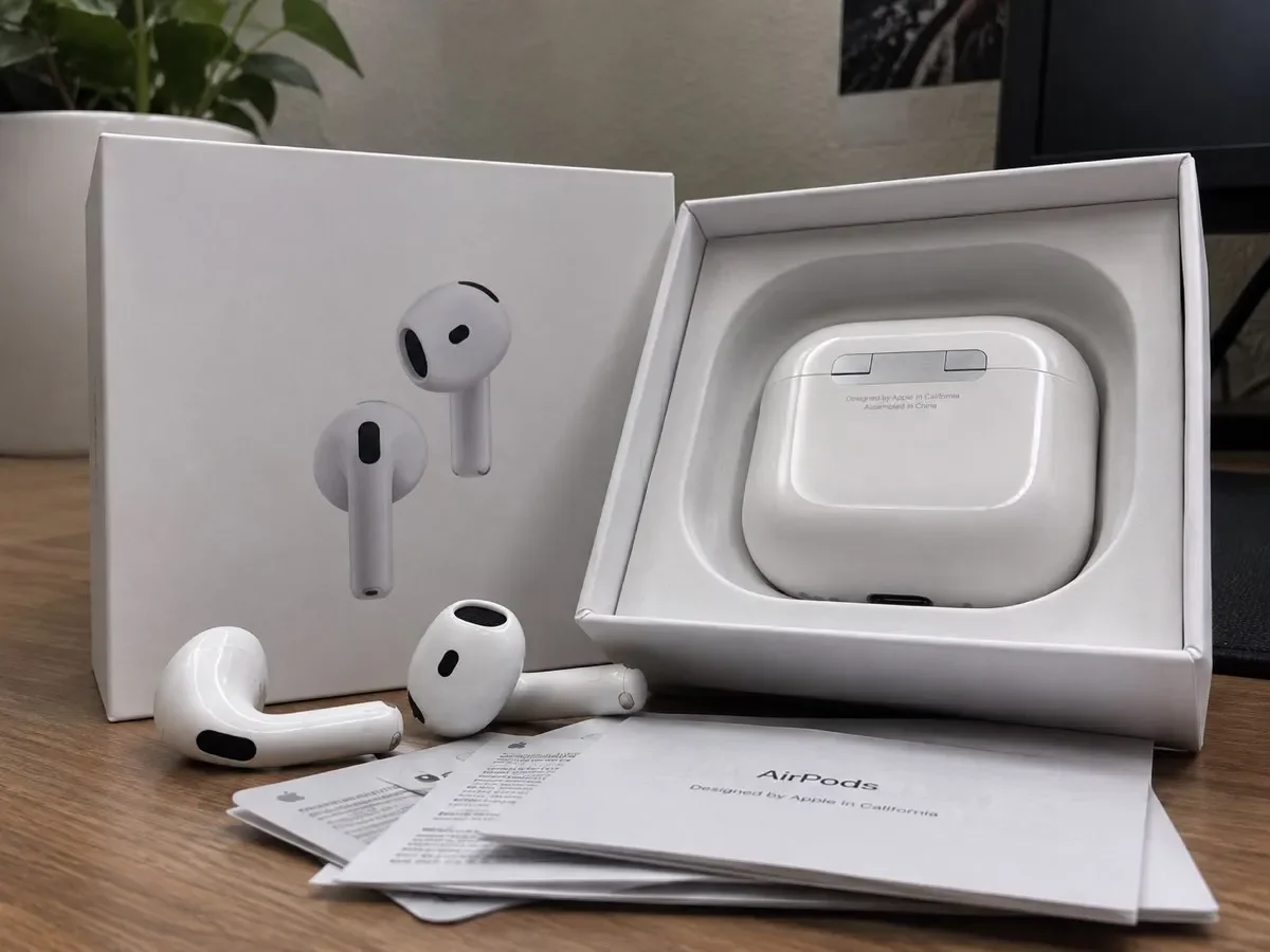 Беспроводные наушники AirPods 4 — новые - миниатюра 2