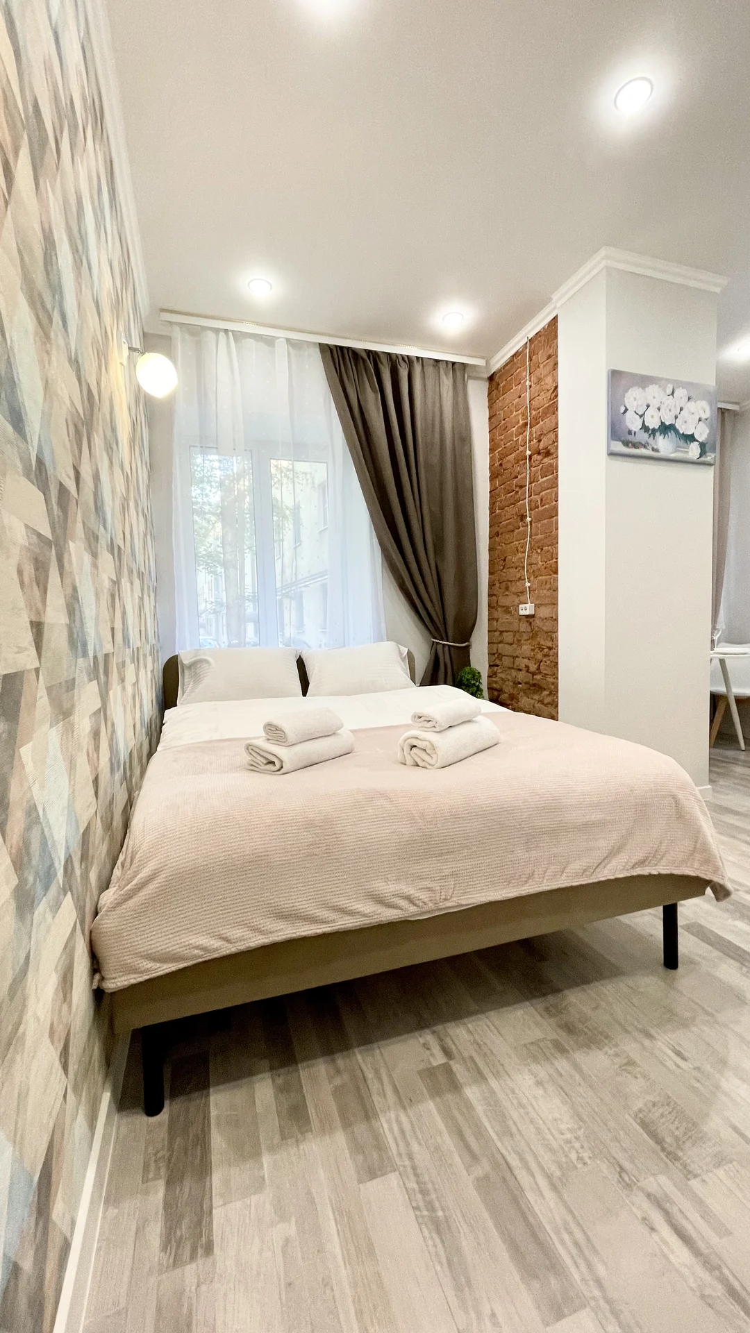 Квартира студия в центре 22 кв.м, 1 кровать - миниатюра 7