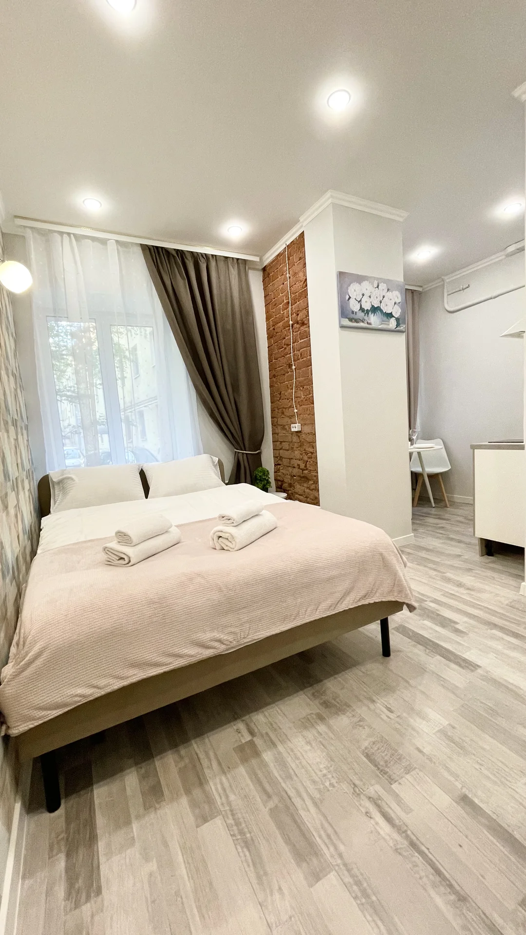 Квартира студия в центре 22 кв.м, 1 кровать - миниатюра 10