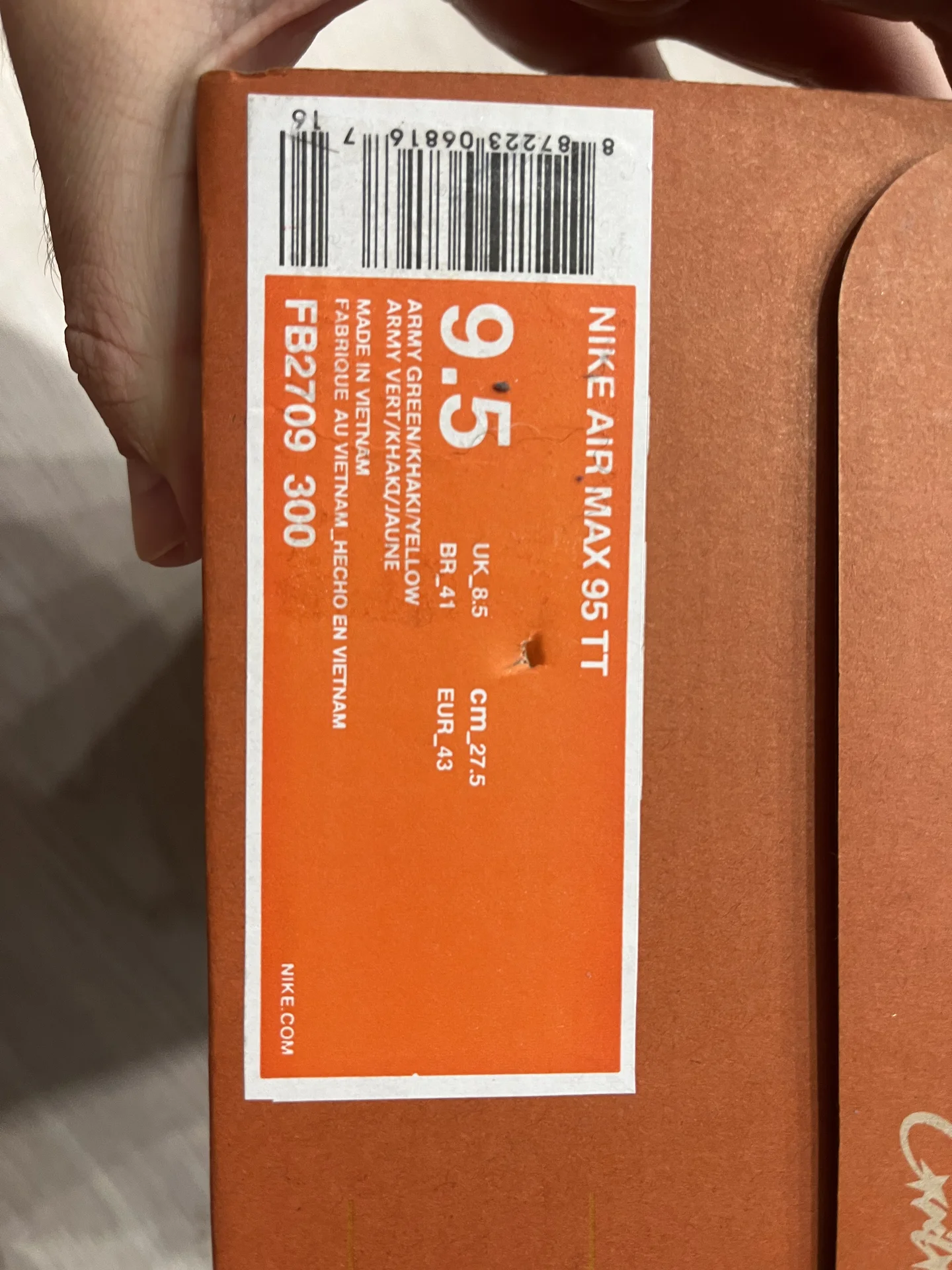 Кроссовки nike AIR MAX 95 ТТ - миниатюра 6
