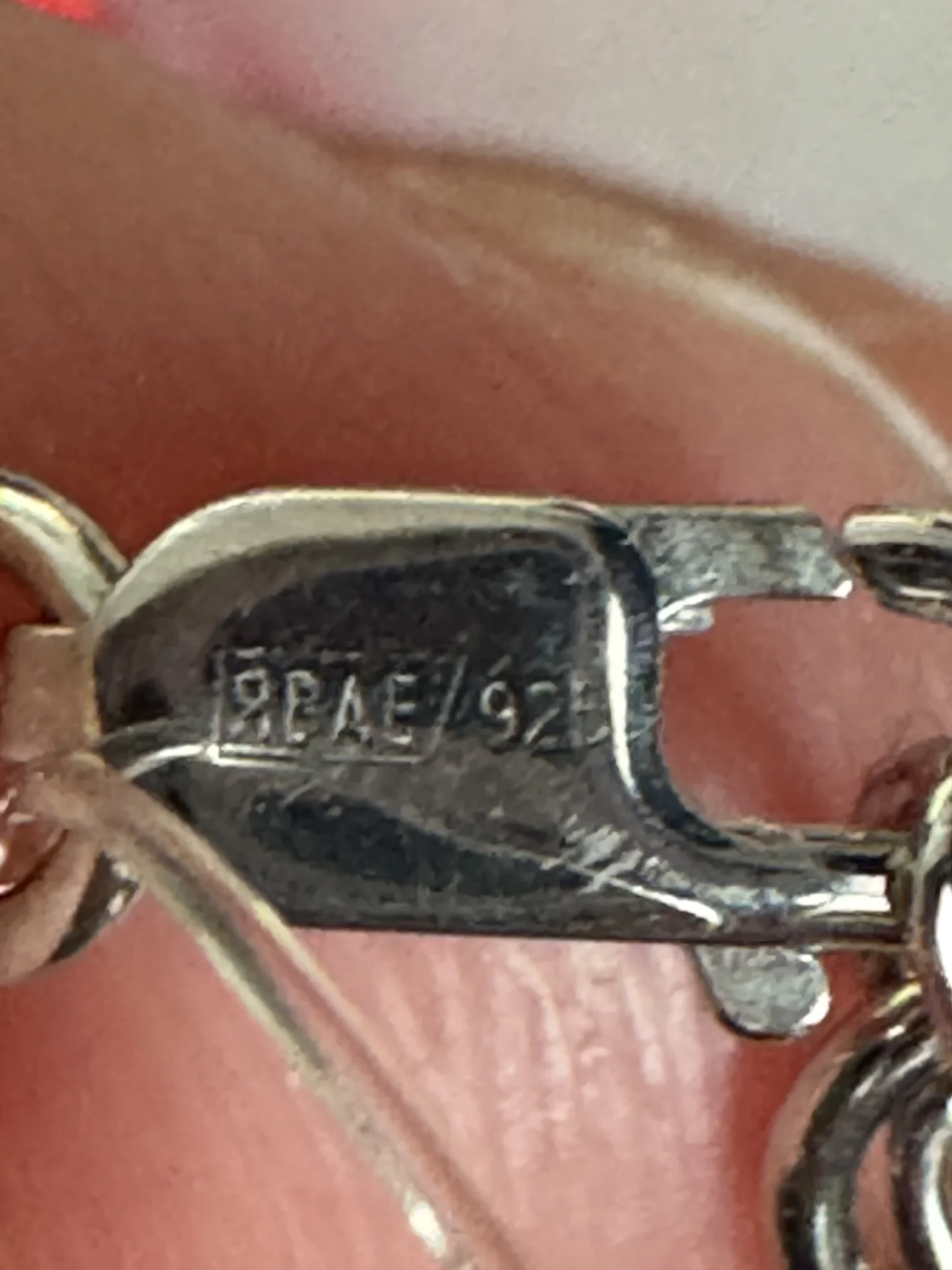 Серебряный браслет 925 пробы с самолётом, новый - миниатюра 4