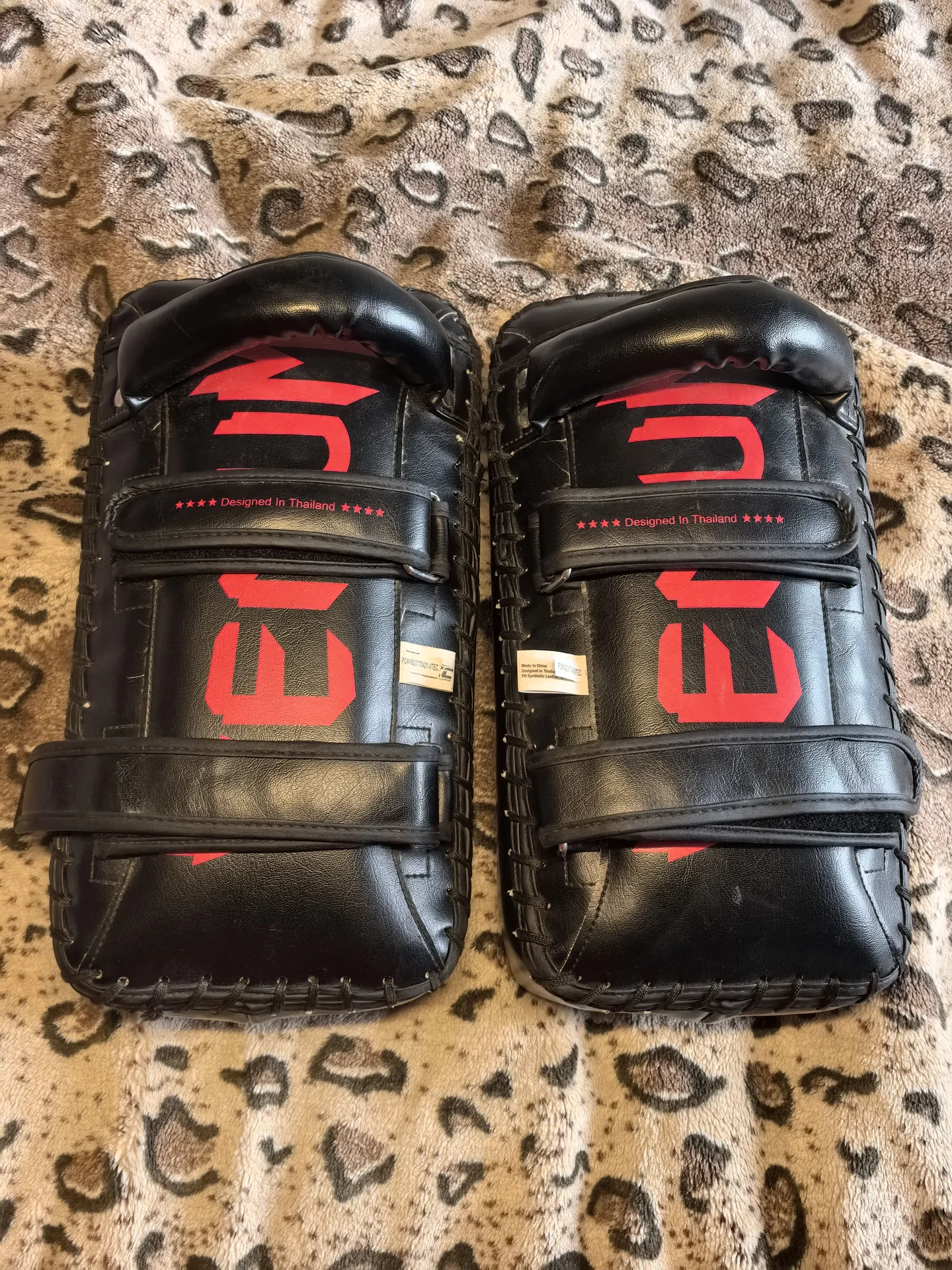 Лапы (пэды) для кикбоксинга и тайского бокса - миниатюра 2