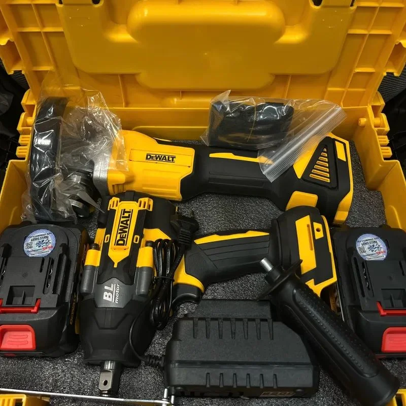 Набор 2 в 1 Dewalt (Гайковёрт 2200 нм + Болгарка) - миниатюра 2