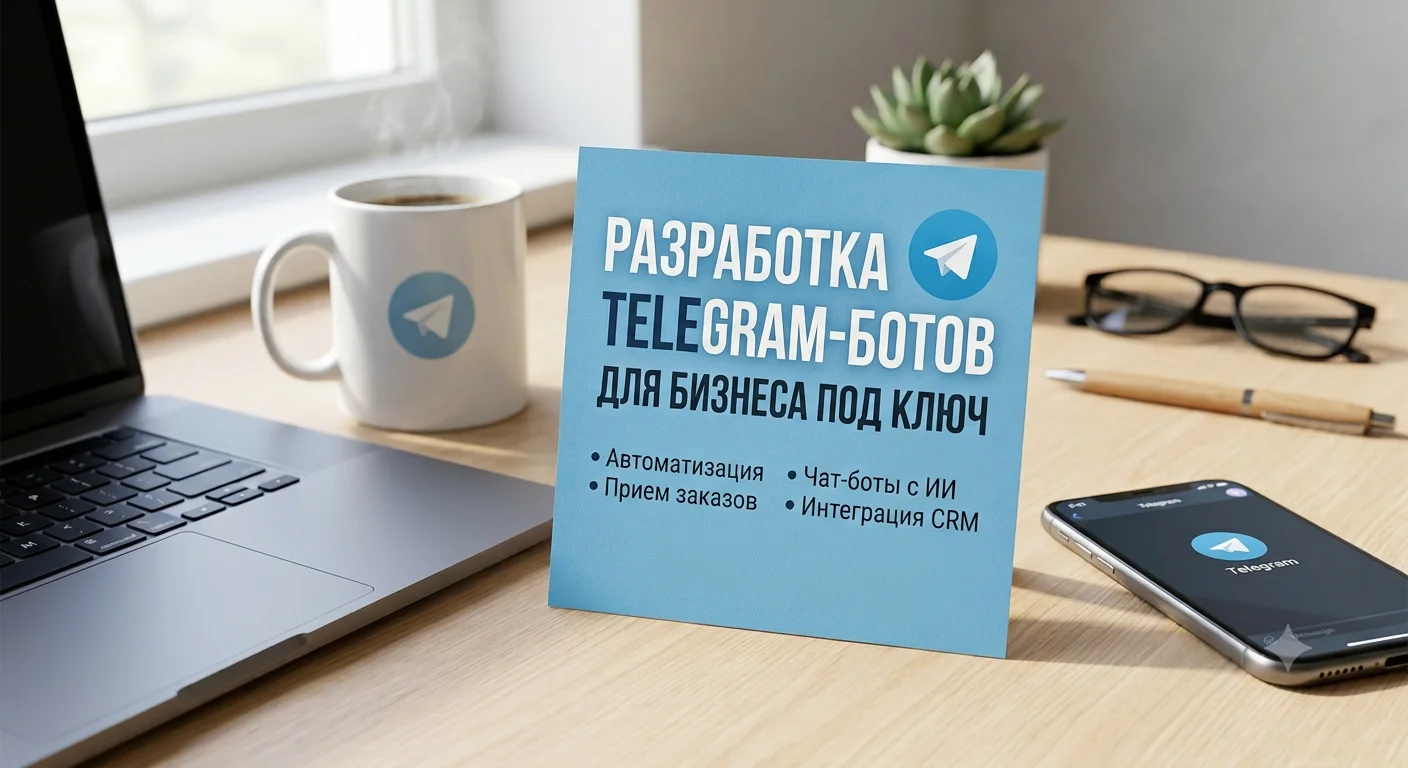 Разработка Telegram-ботов для бизнеса под ключ - изображение 1