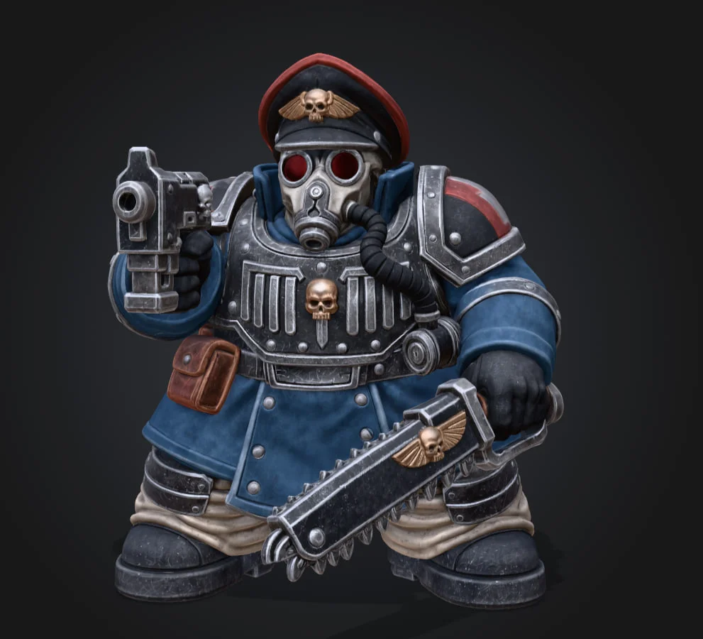 Фигурка Толстого Криговца Warhammer 40000 - изображение 1