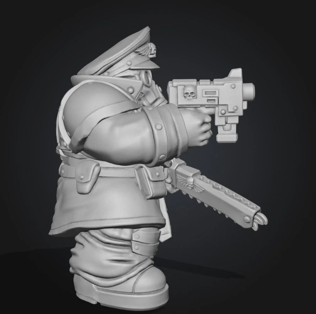 Фигурка Толстого Криговца Warhammer 40000 - миниатюра 5