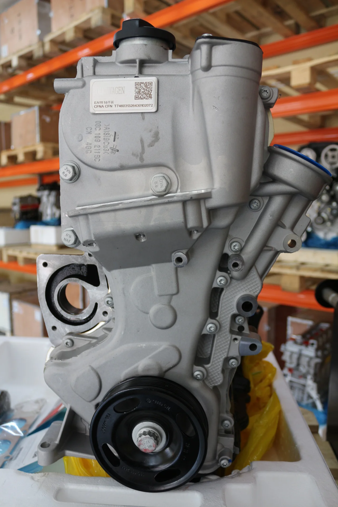 Новый двигатель для VW cfna 1.6L - миниатюра 10