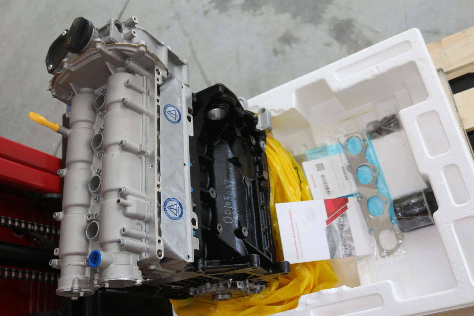 Новый двигатель для VW cfna 1.6L - миниатюра 16