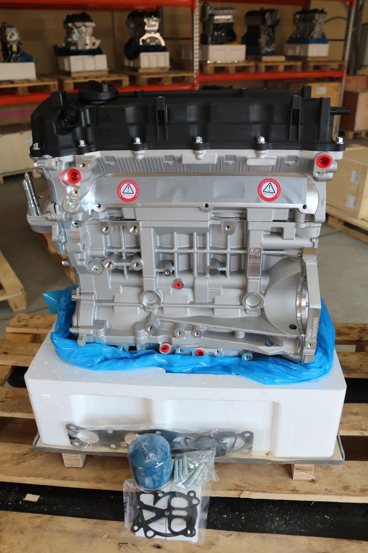 НОВЫЙ ДВИГАТЕЛЬ G4KD 2L для HYUNDAI -KIA - миниатюра 7