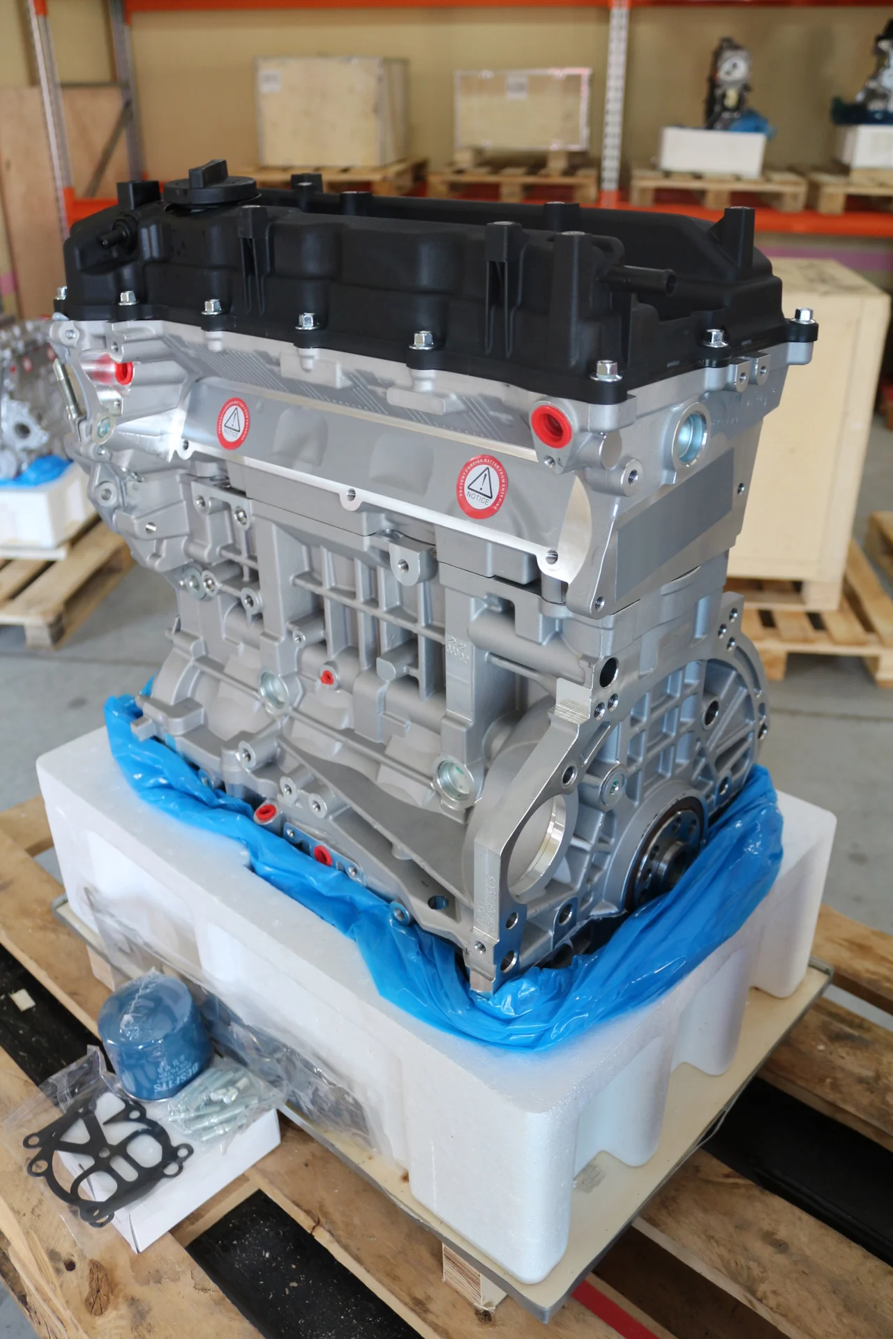 НОВЫЙ ДВИГАТЕЛЬ G4KD 2L для HYUNDAI -KIA - миниатюра 10