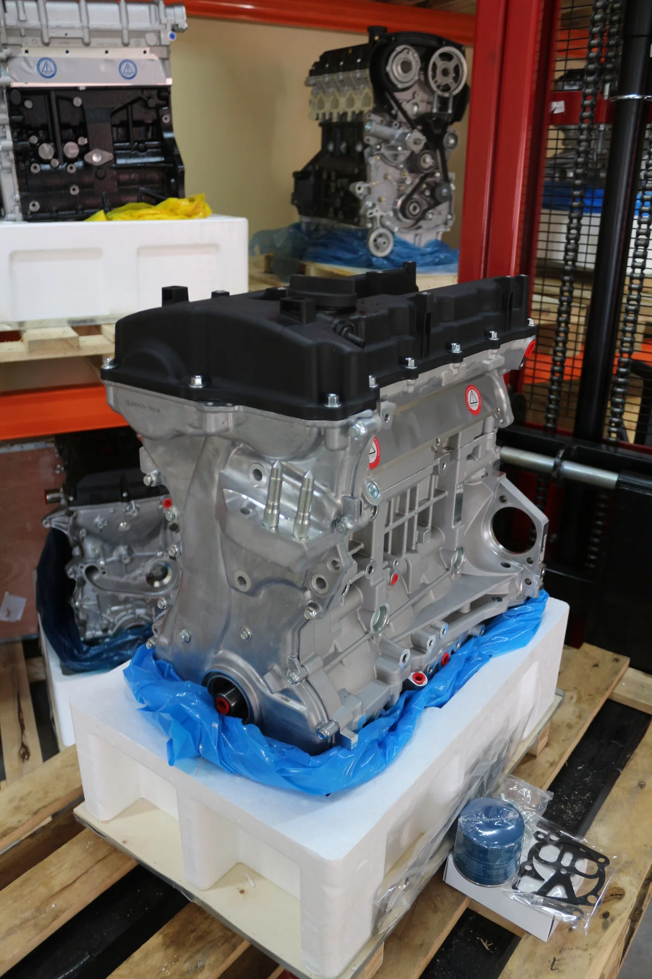 НОВЫЙ ДВИГАТЕЛЬ G4KD 2L для HYUNDAI -KIA - миниатюра 18