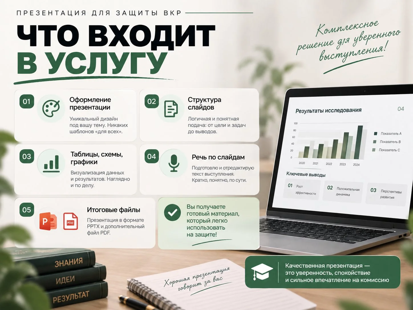 Презентация для защиты ВКР + редактура речи - миниатюра 2