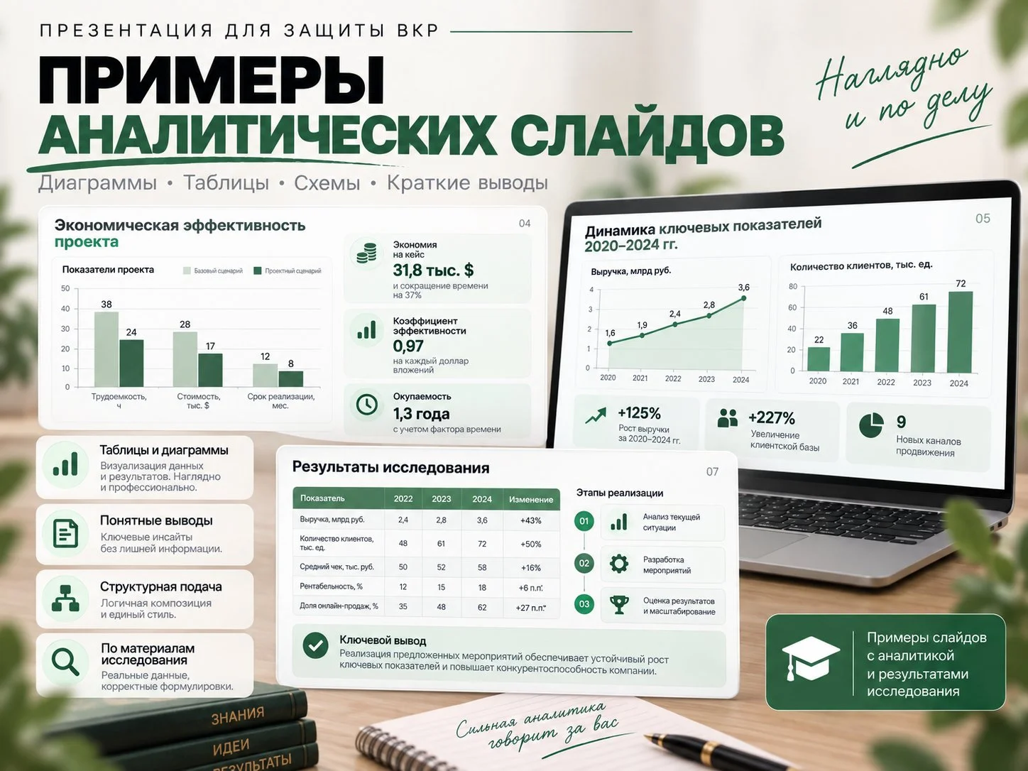 Презентация для защиты ВКР + редактура речи - миниатюра 4