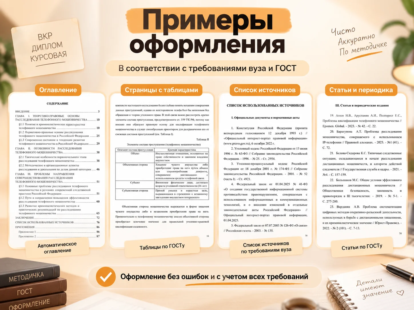 Оформление ВКР и диплома по методичке - миниатюра 4