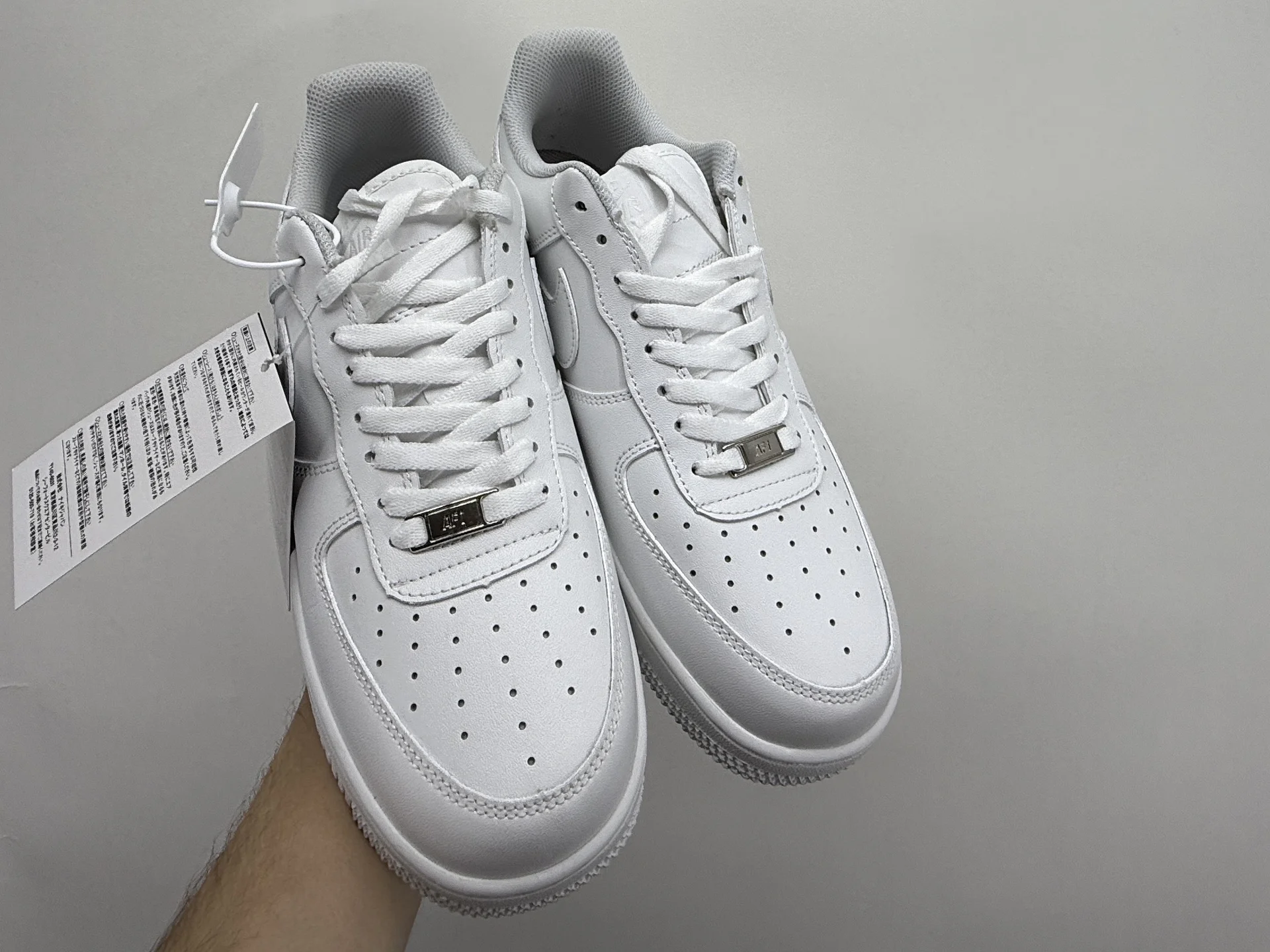 Белые Nike Air Force 1 Low original quality41-47 - миниатюра 3