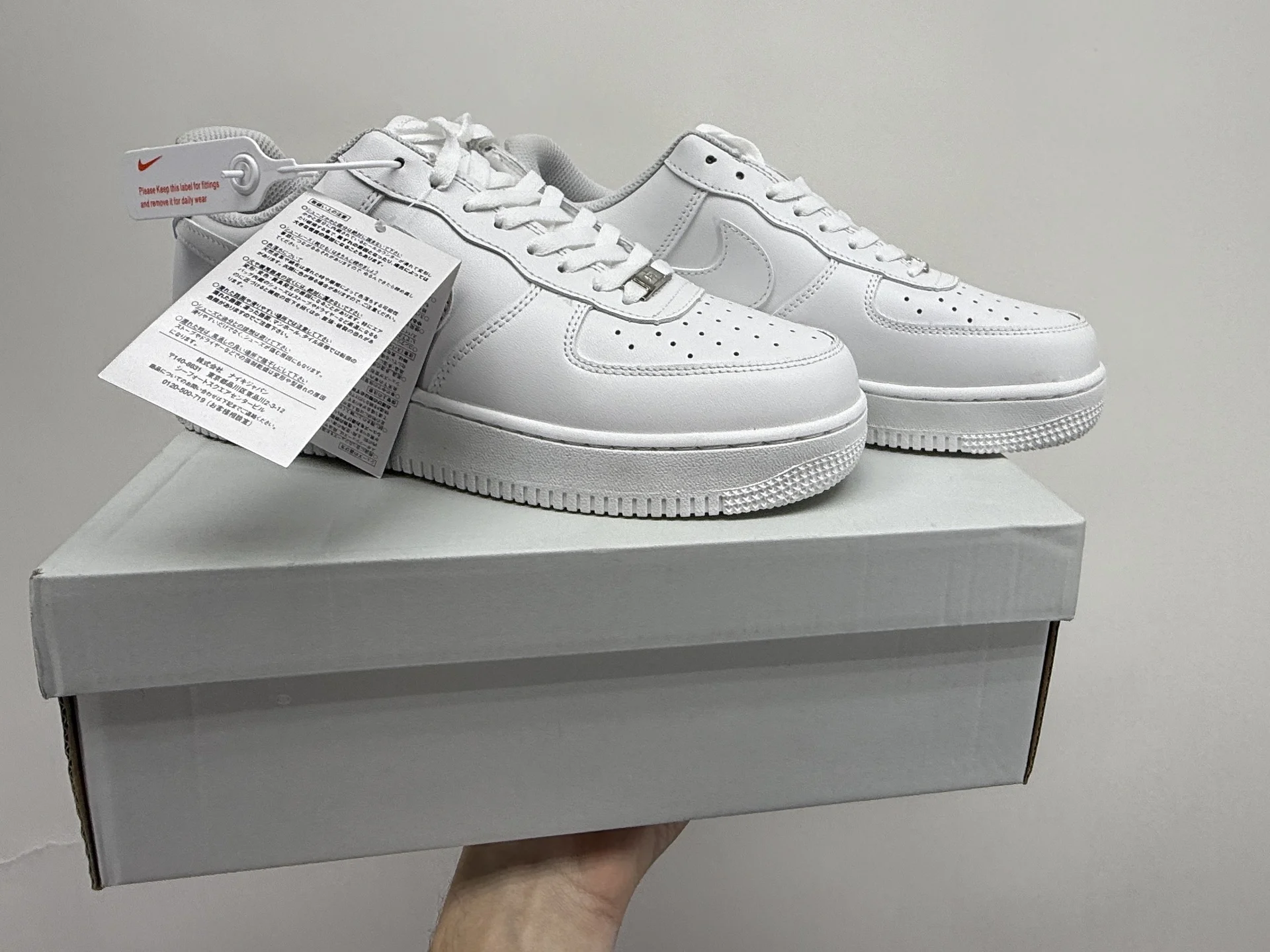 Белые Nike Air Force 1 Low original quality41-47 - миниатюра 4