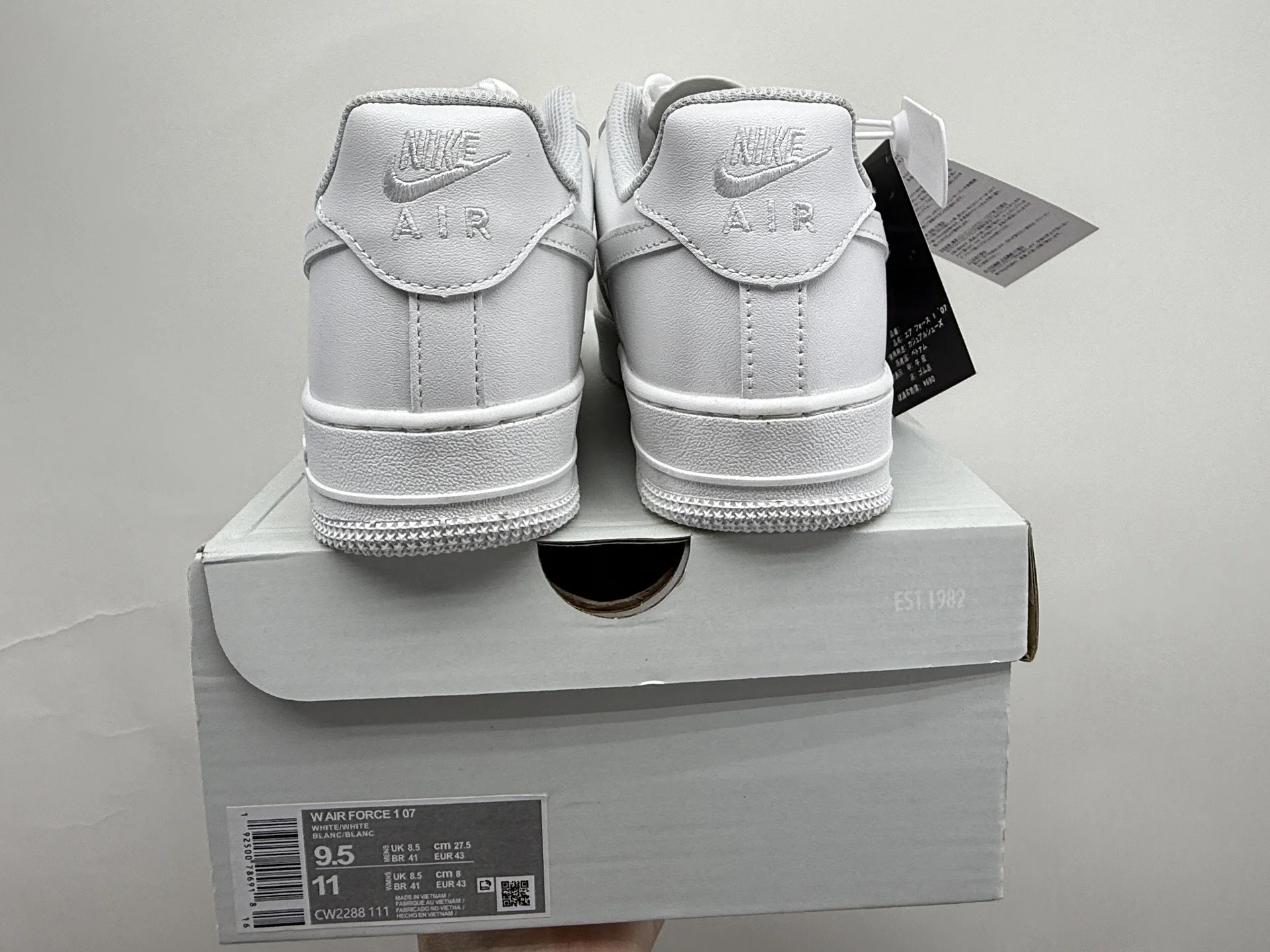 Белые Nike Air Force 1 Low original quality41-47 - миниатюра 5