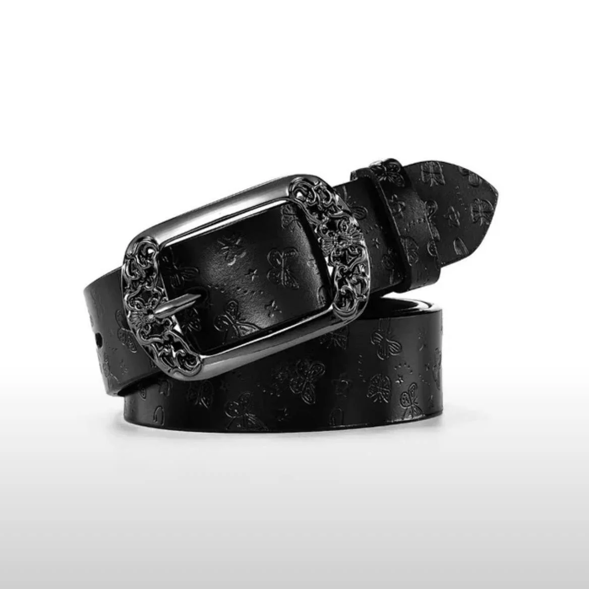 ремень y2k chrome hearts type