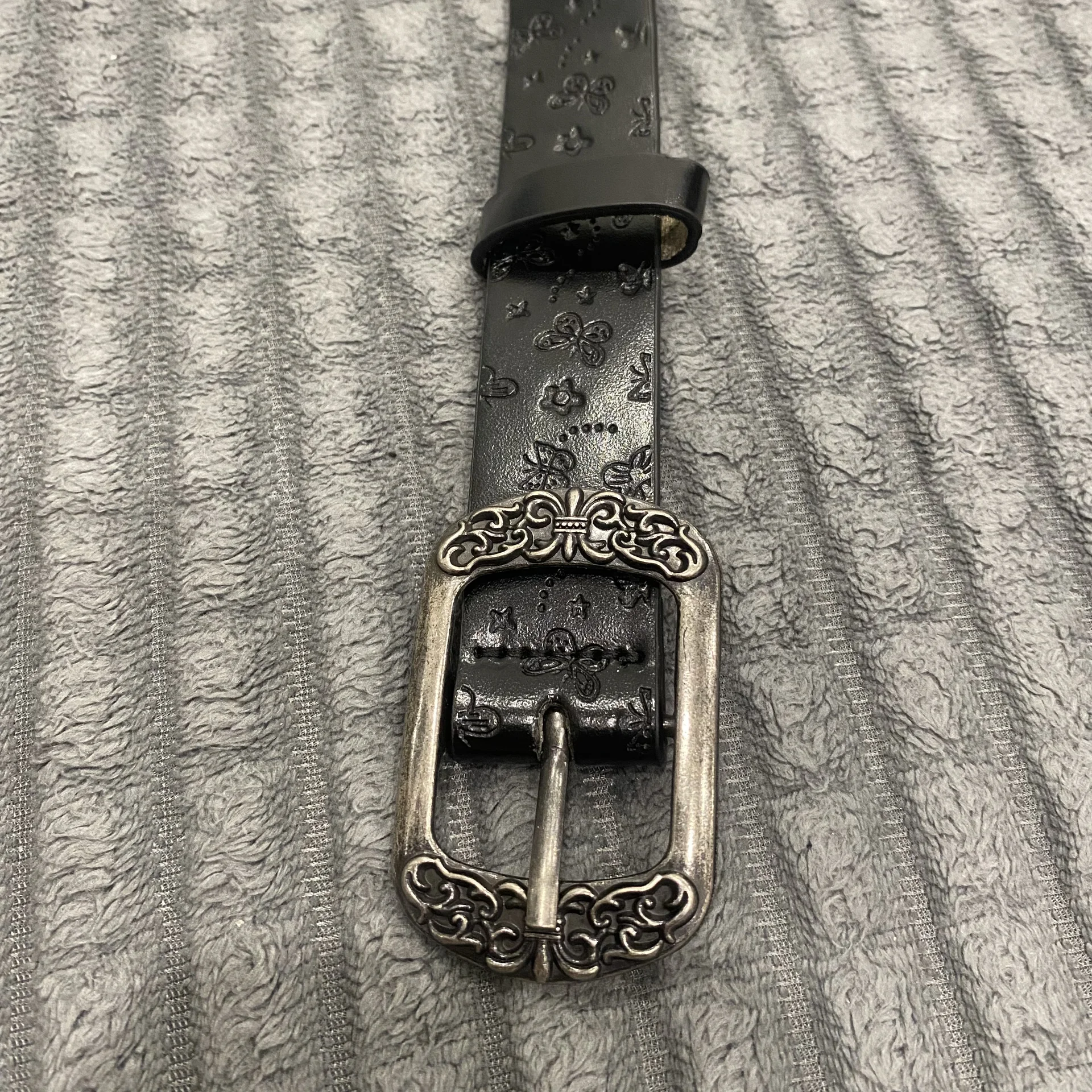 ремень y2k chrome hearts type - миниатюра 3