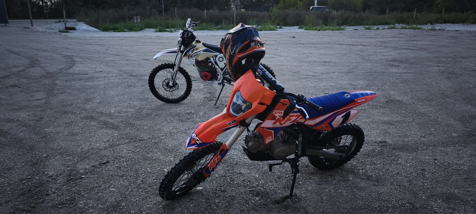 питбайк Apollo rfz 125 - миниатюра 2