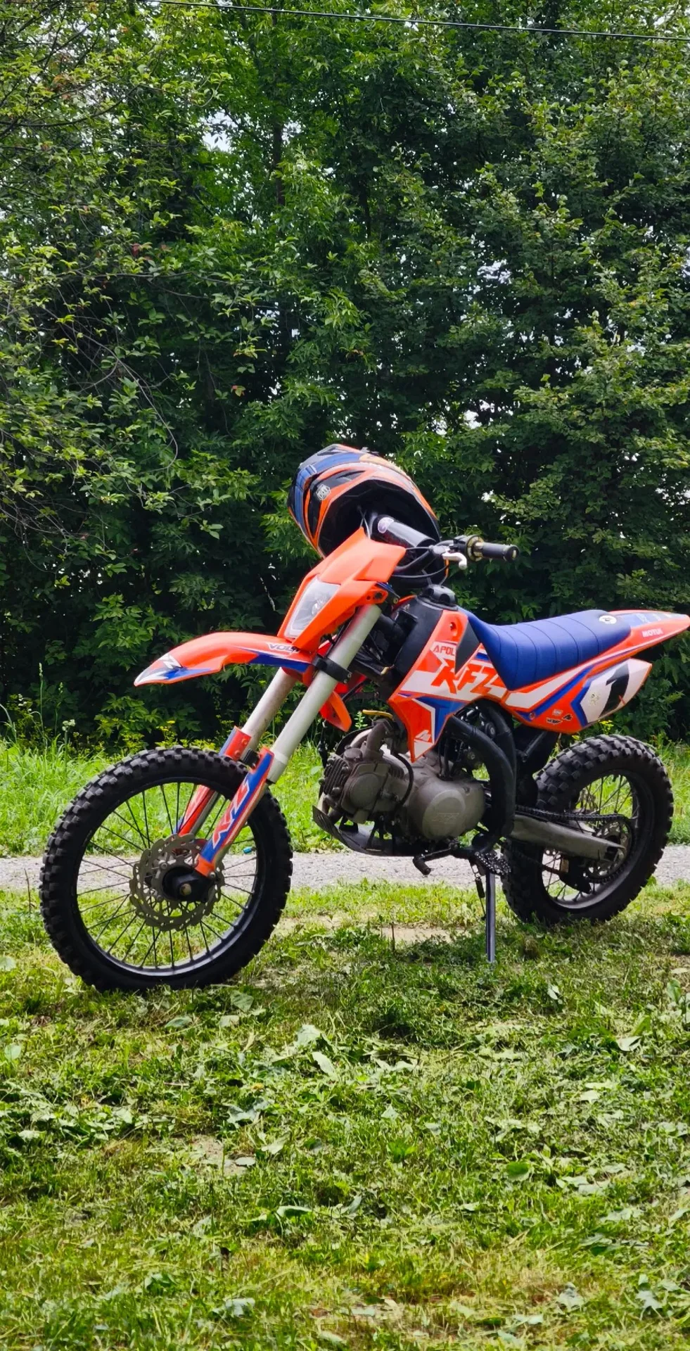 питбайк Apollo rfz 125 - миниатюра 3
