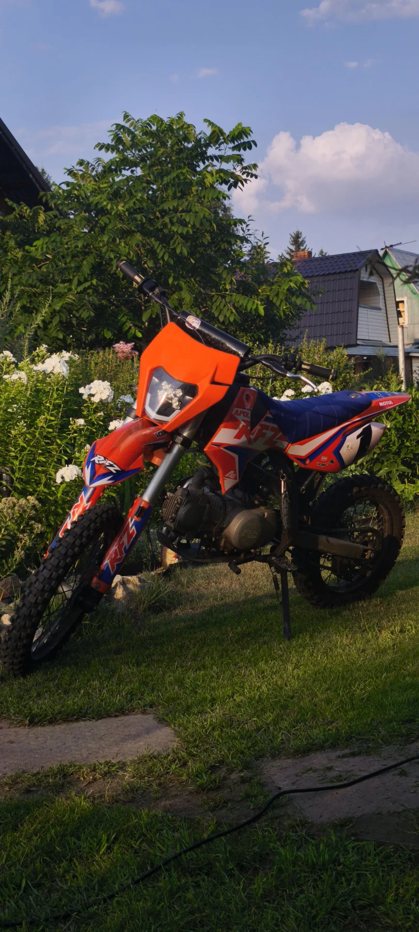 питбайк Apollo rfz 125 - миниатюра 4