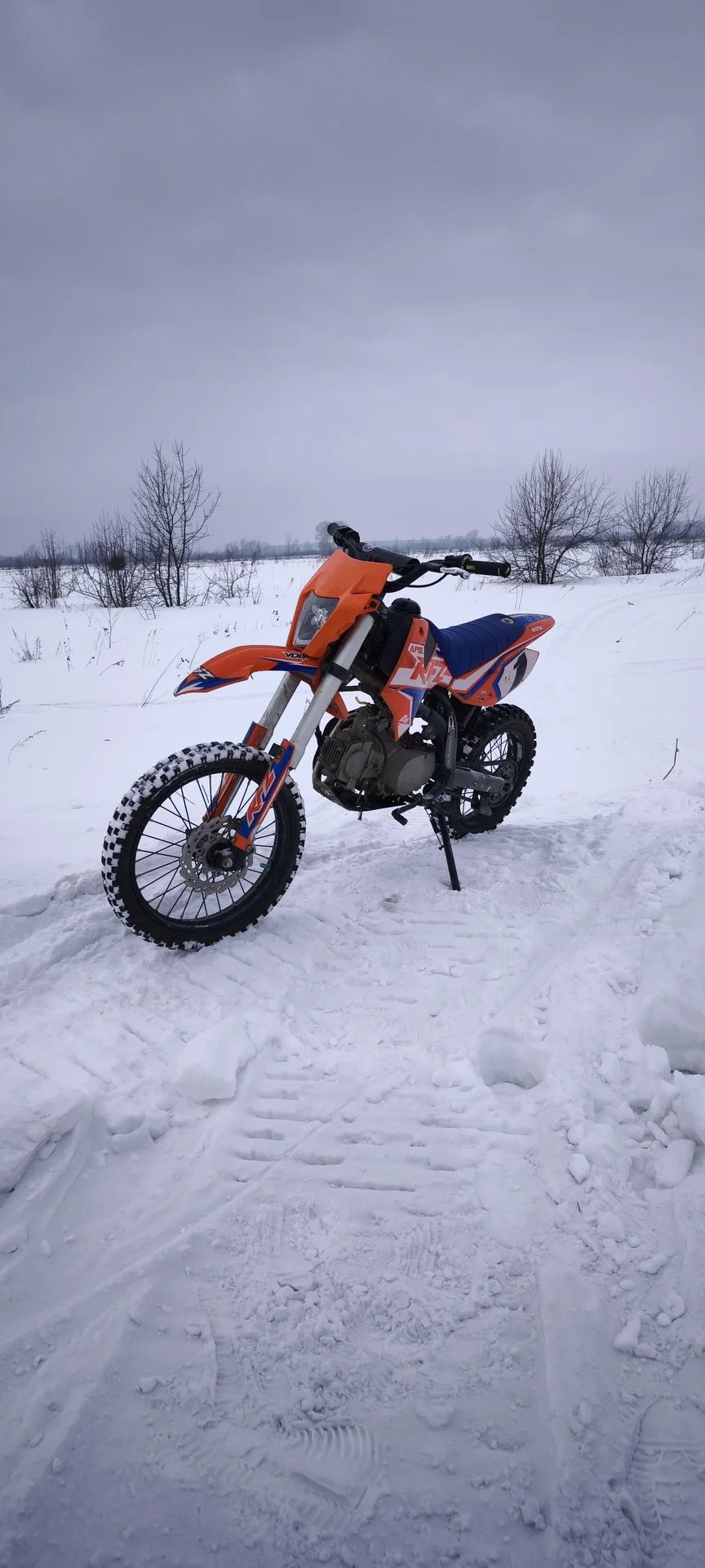 питбайк Apollo rfz 125 - миниатюра 8