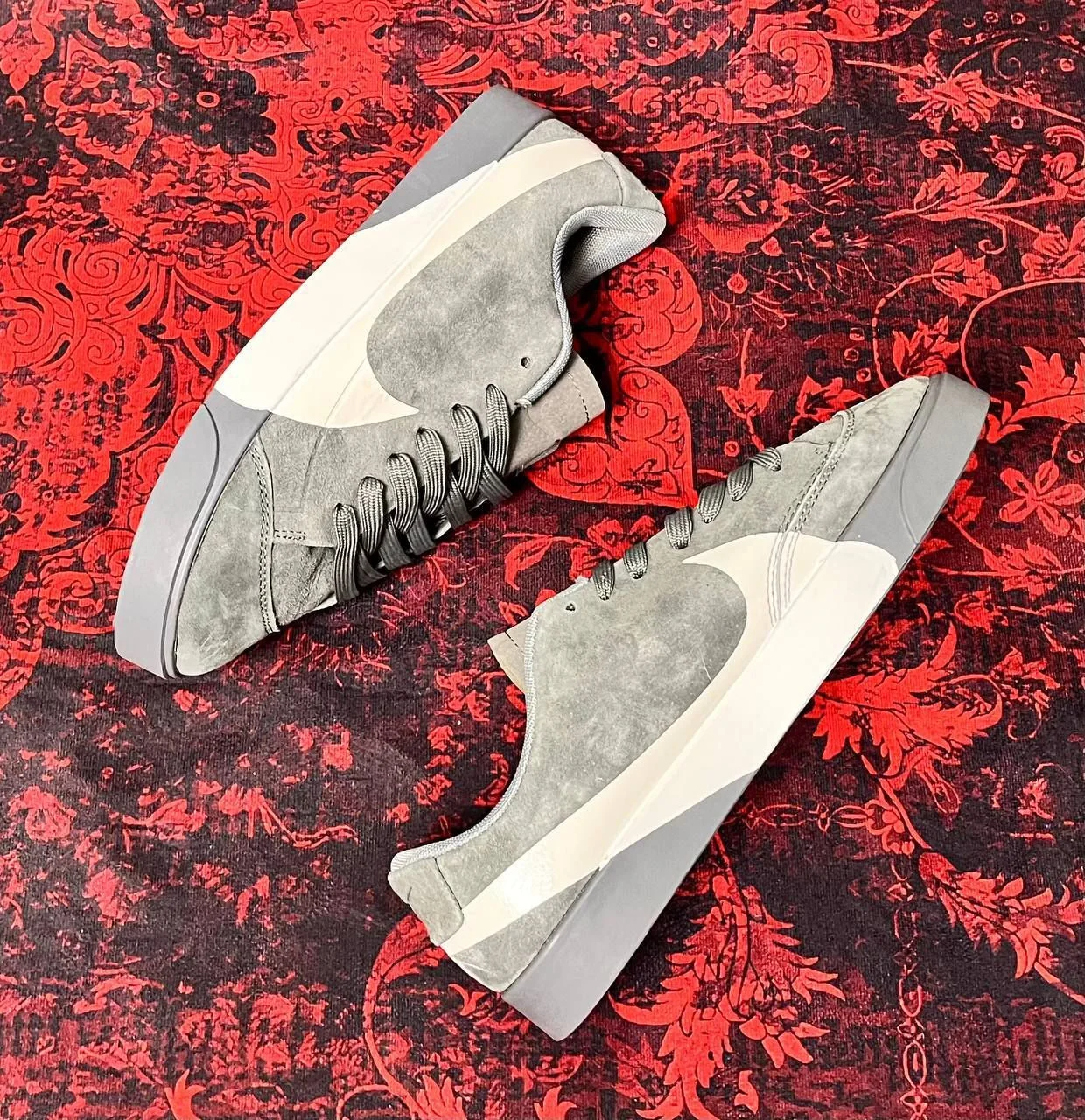 Кеды Nike Blazer серые
