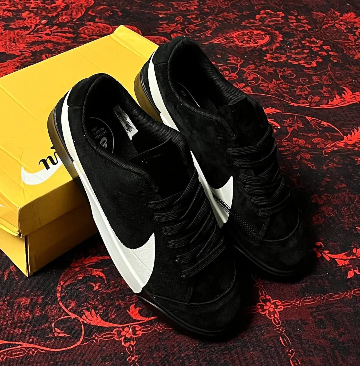 Кеды Nike Blazer low черные - миниатюра 2