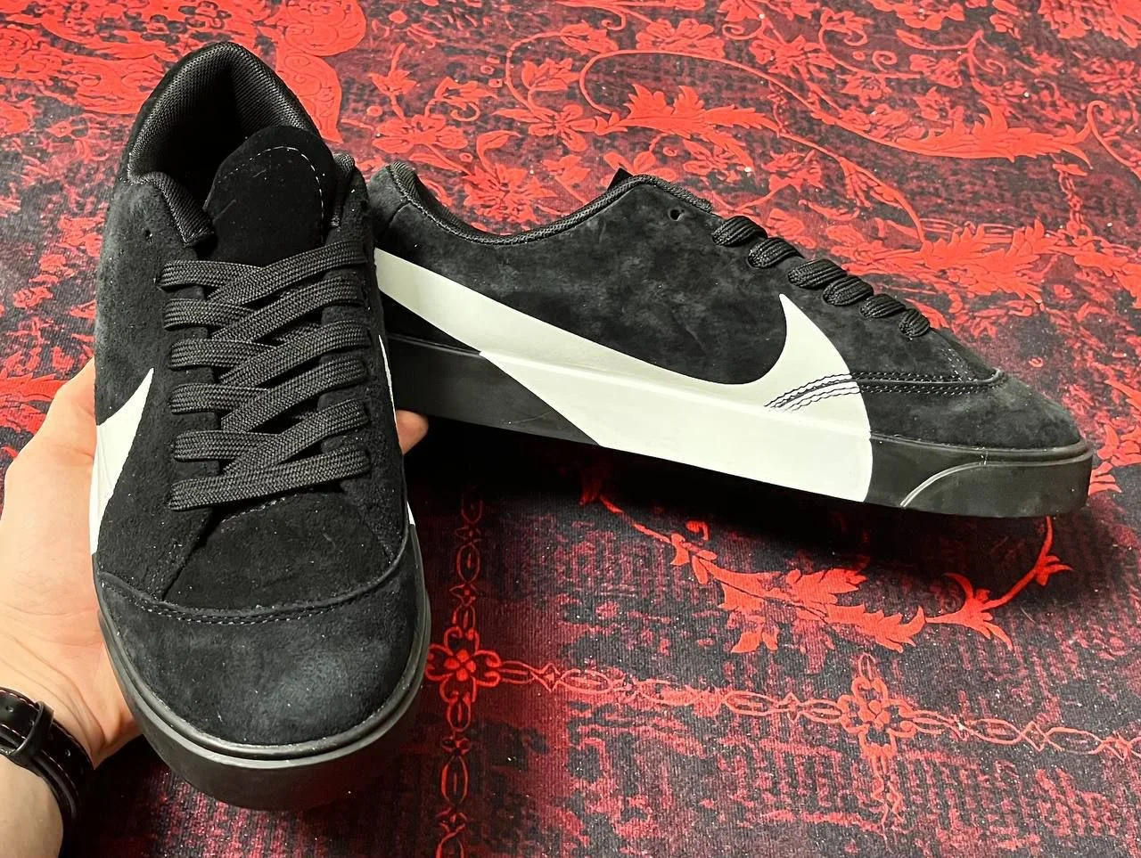 Кеды Nike Blazer low черные - миниатюра 3